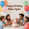 Happy Birthday, Abbas Hyder