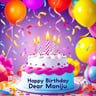 Happy Birthday Dear Manju