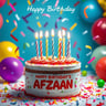 Happy Birthday Afzaan
