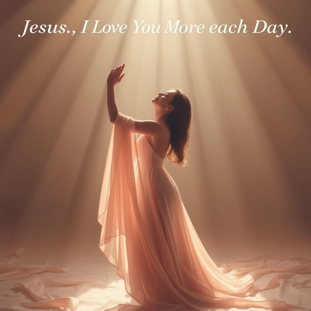 Jesus, I Love You More Each Day