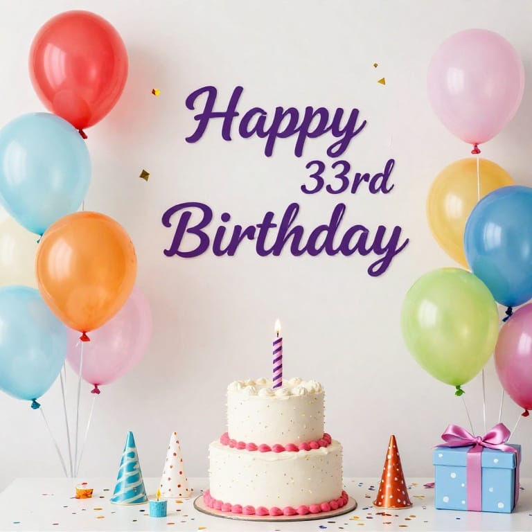 Happy 33rd Birthday