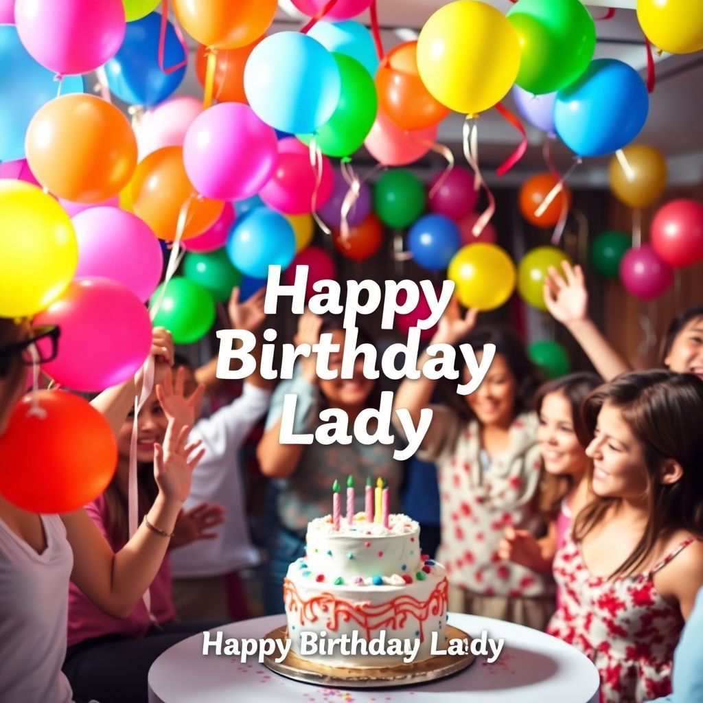 Happy Birthday Lady