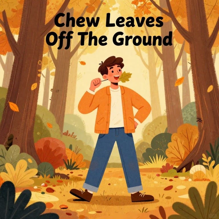 Chew Leaves Off The Ground