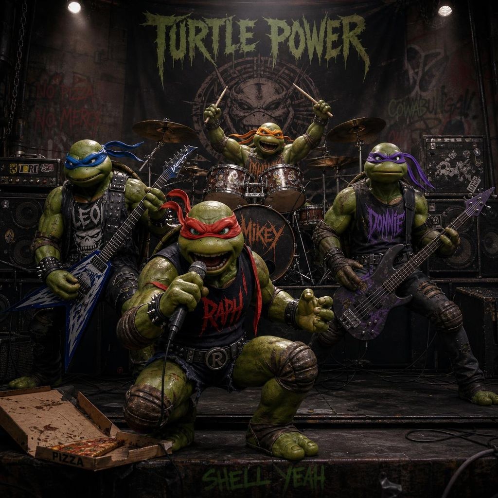 TMNT metal band