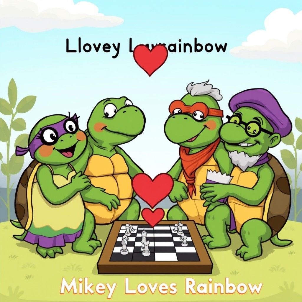 Mikey Loves Rainbow