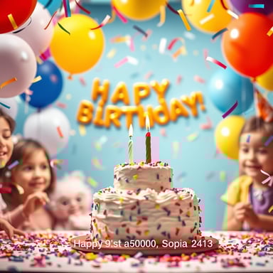 Happy Birthday, Sophia!