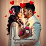 Happy Anniversary Ishita and Nishank