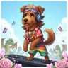 Brownie Dog Space Pup