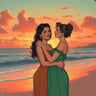 Cora and Valentina