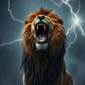 Lion Roarin' in the Rain