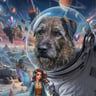 Space Pup Brownie Dog - MASER Earth alternative physics explained