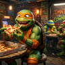Ninja Turtle Drill Trap