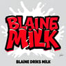 Blaine Drinks Milk