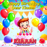 Happy Birthday Dear Kiaan