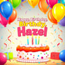 Happy Birthday, Hazel