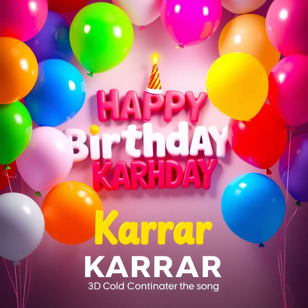 Happy Birthday Karrar