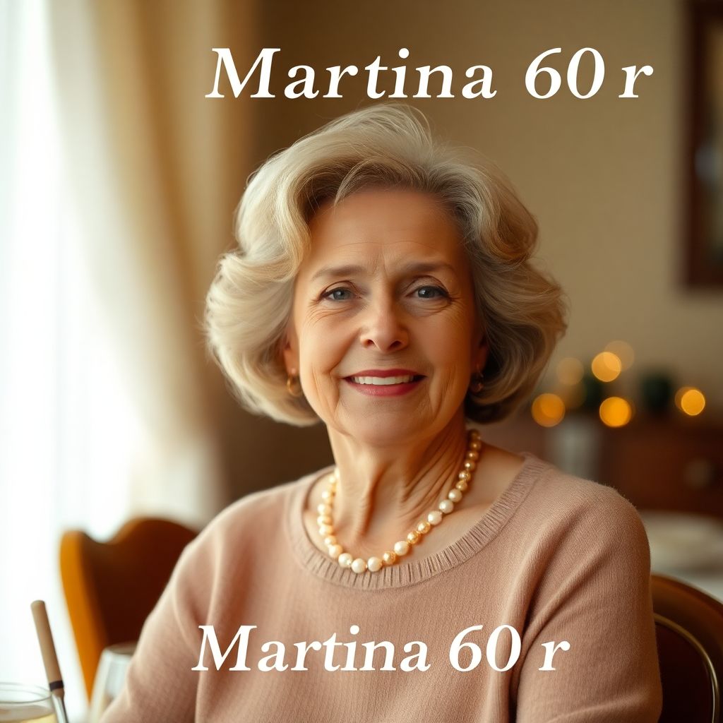 Martina 60 år