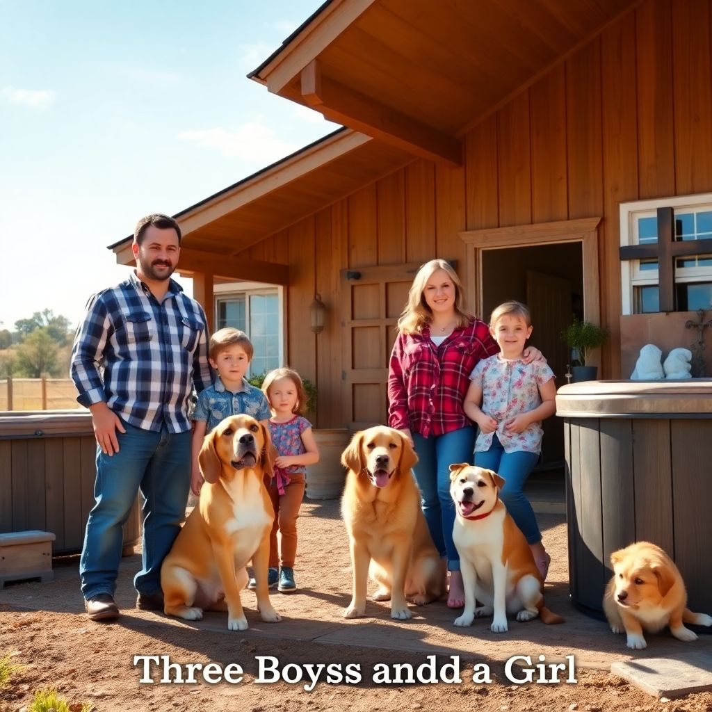 Three Boys and a Girl