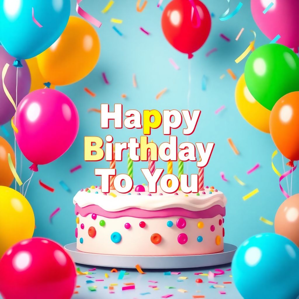 Happy Birthday To You