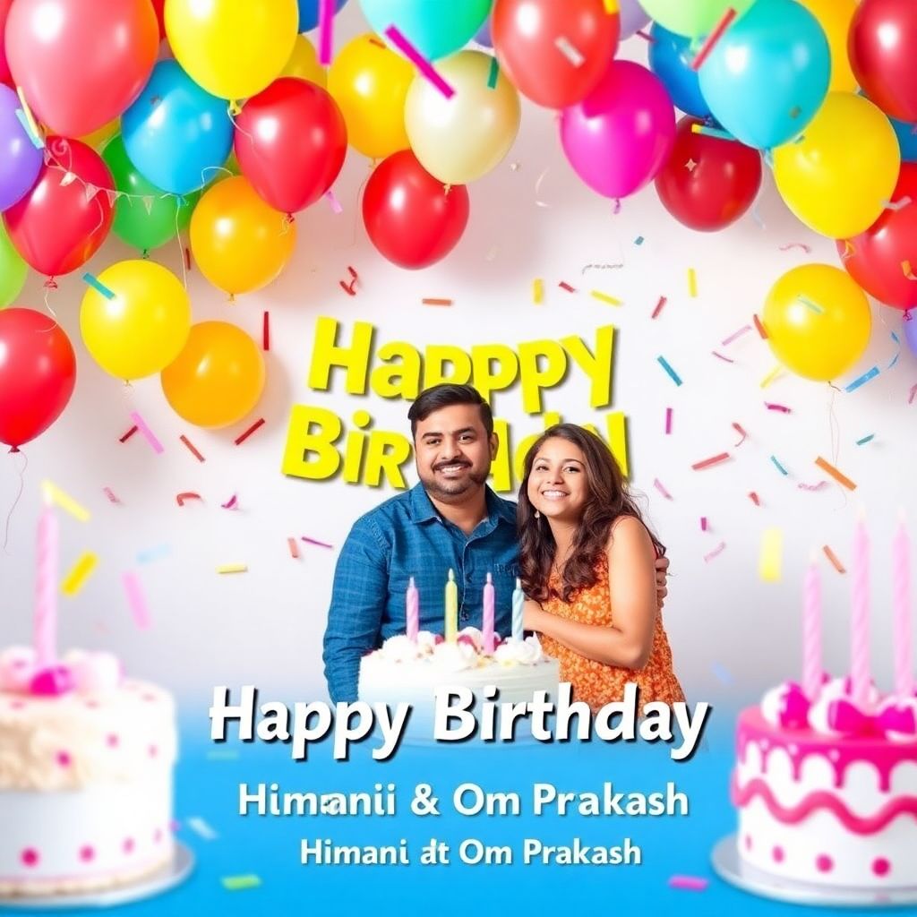 Happy Birthday Himani & Om Prakash