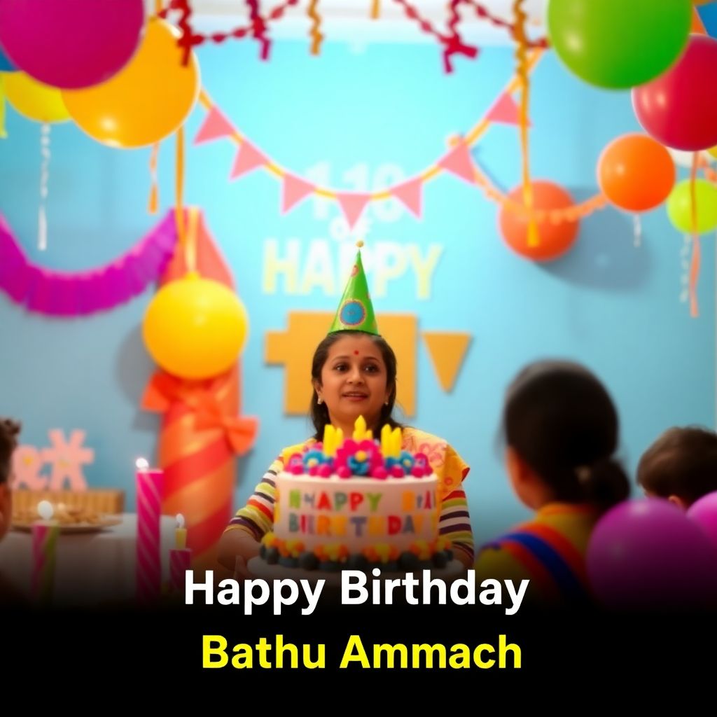 Happy Birthday Bathu Ammachi
