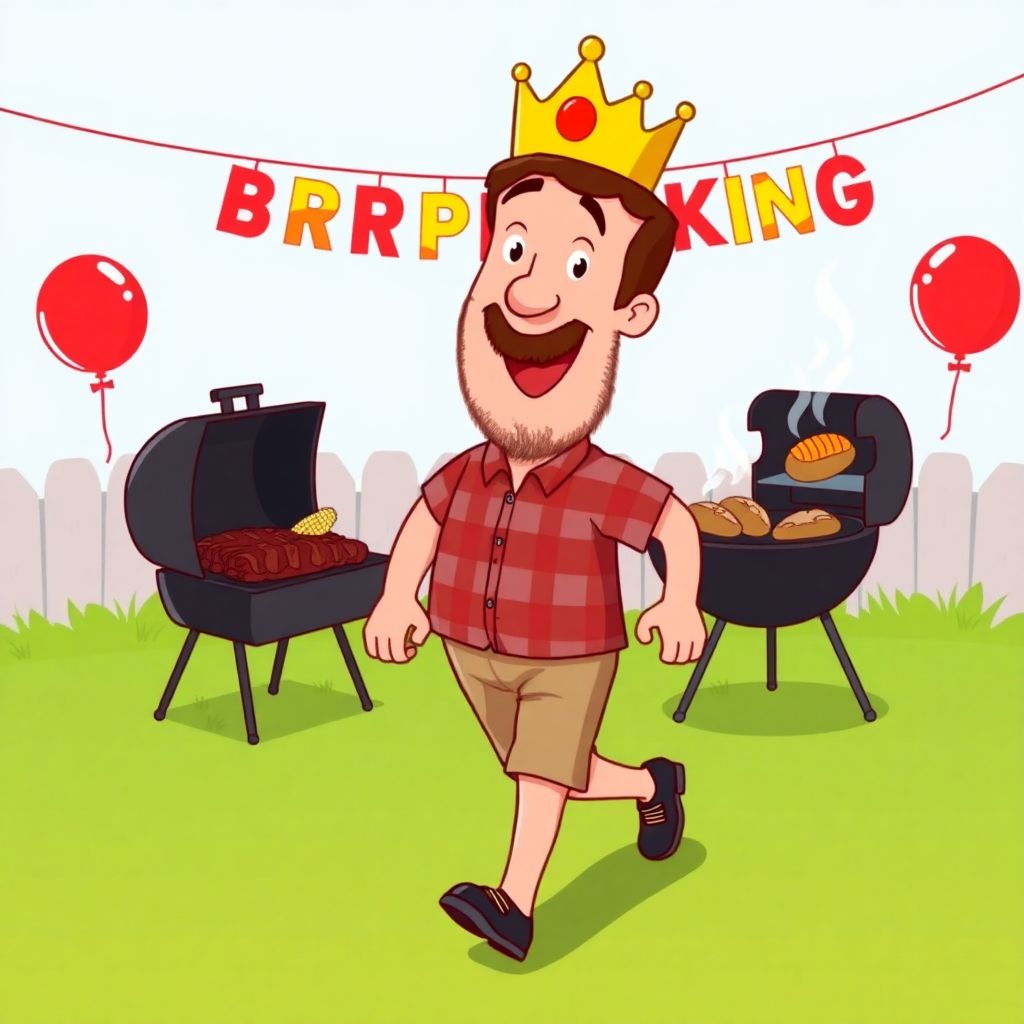 Doug the Birthday Barbecue King