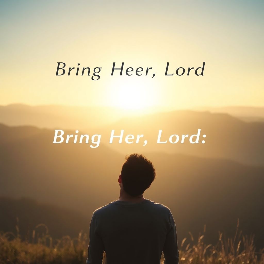 Bring Her, Lord