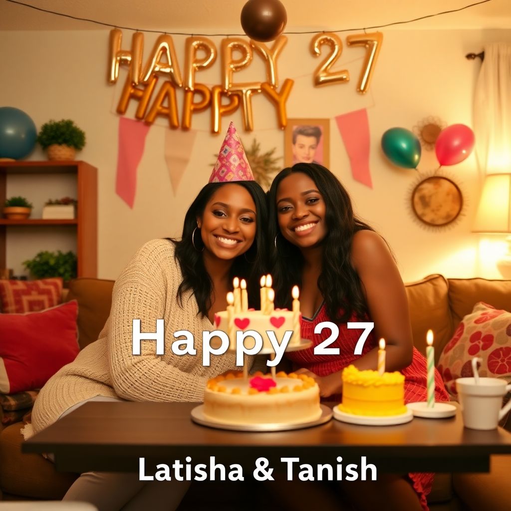 Happy 27, Latisha & Tanisha