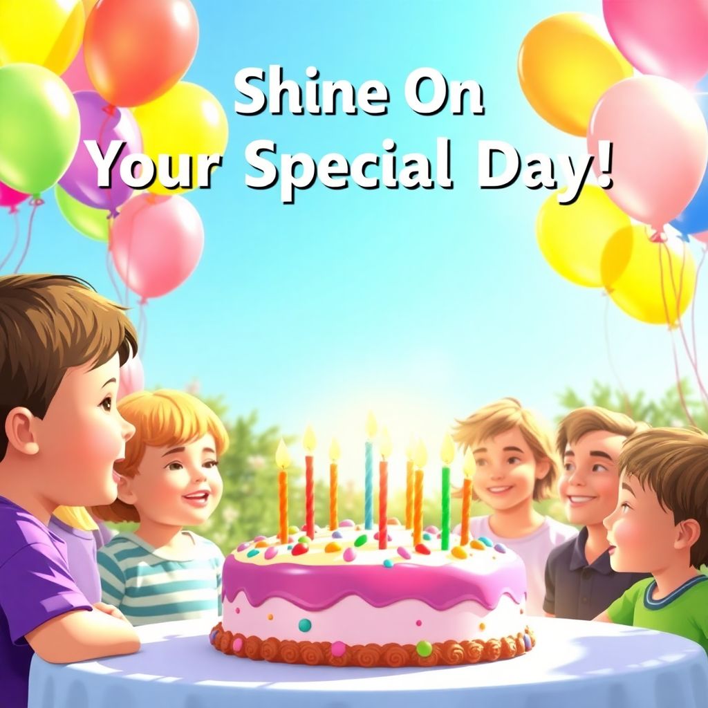 Shine On Your Special Day