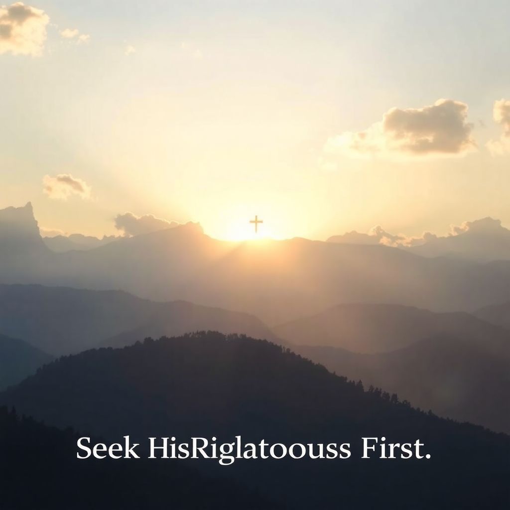 Seek His Righteousness First