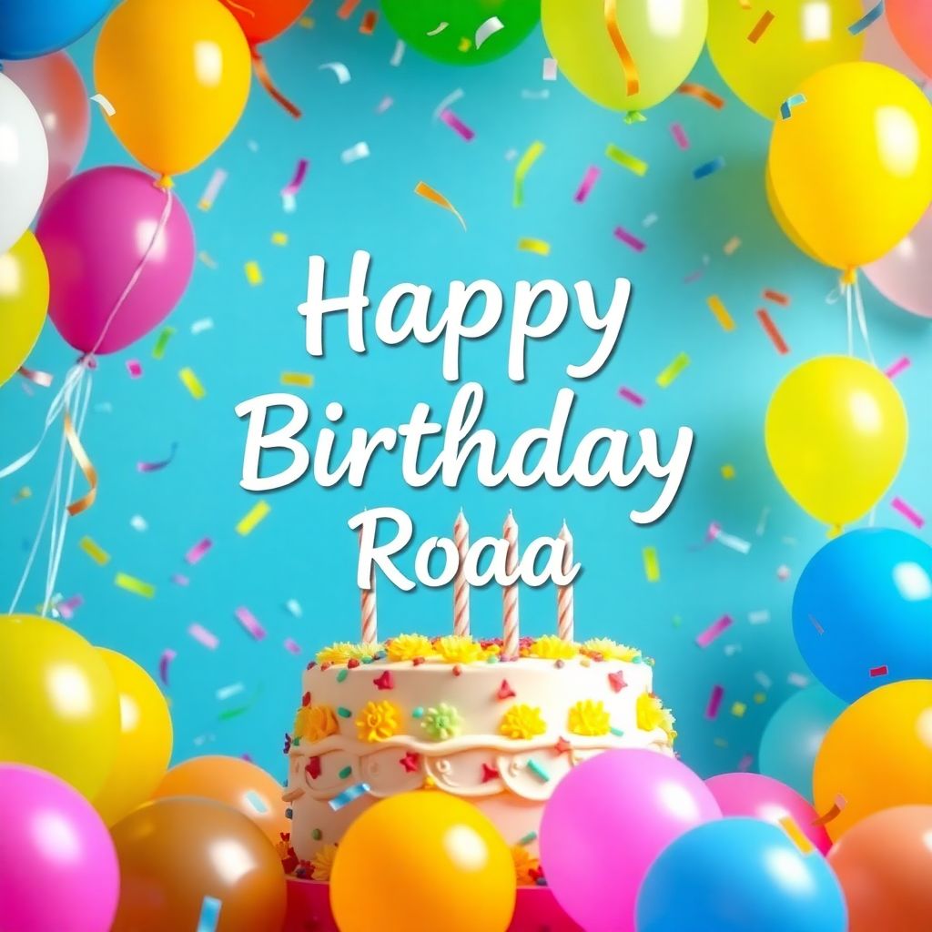 Happy Birthday Ro'aa