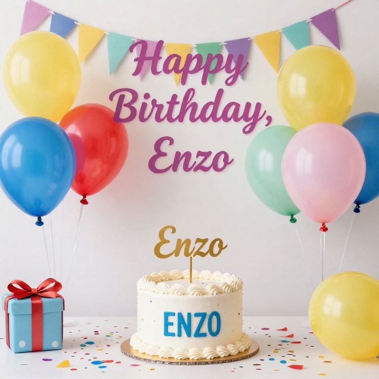 Happy Birthday, Enzo