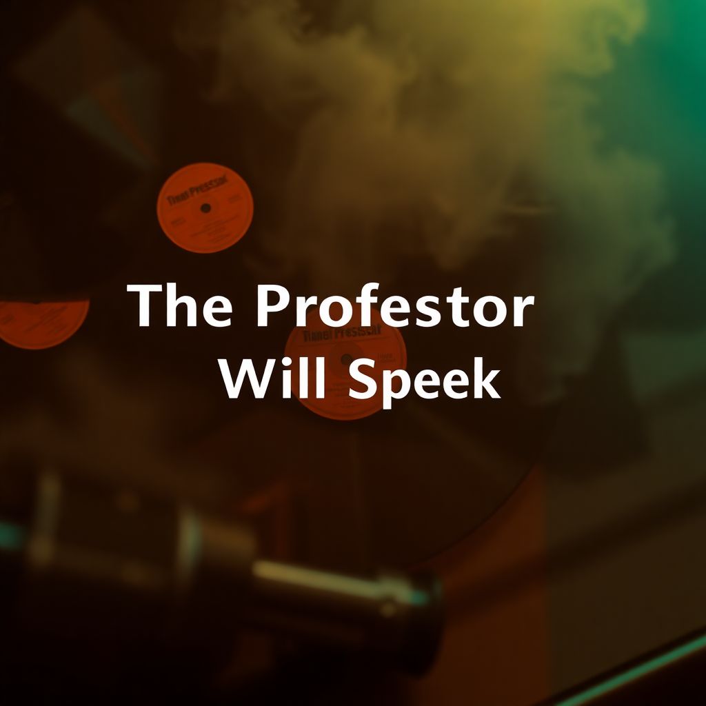 The Professor Will Speak