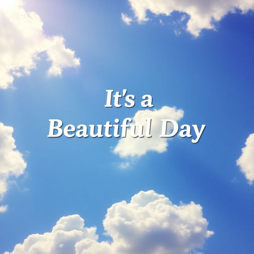 It's a Beautiful Day