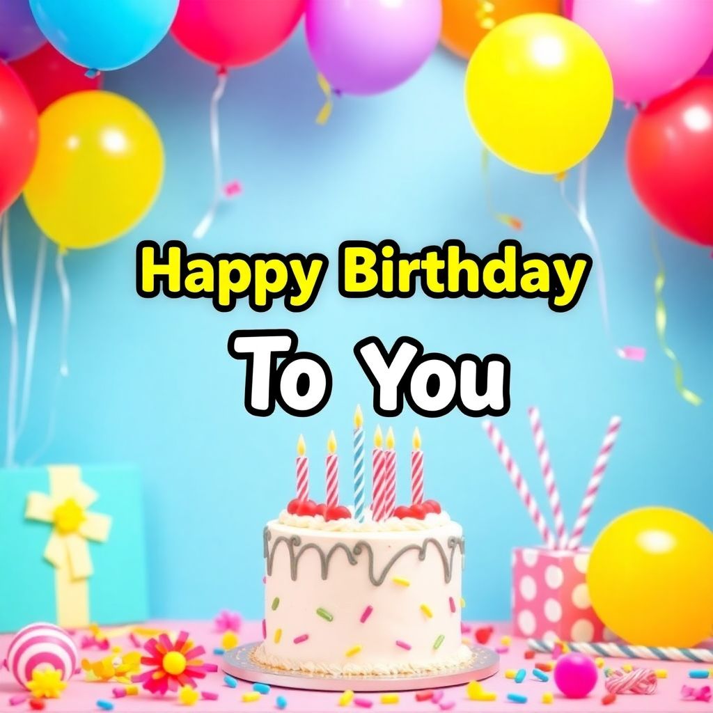 Happy Birthday To You