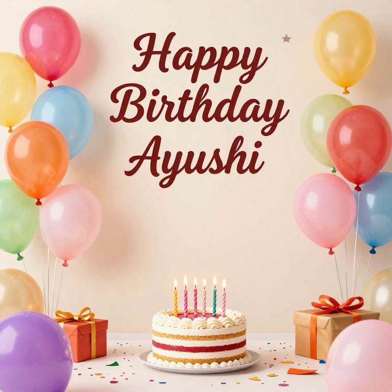 Happy Birthday Ayushi