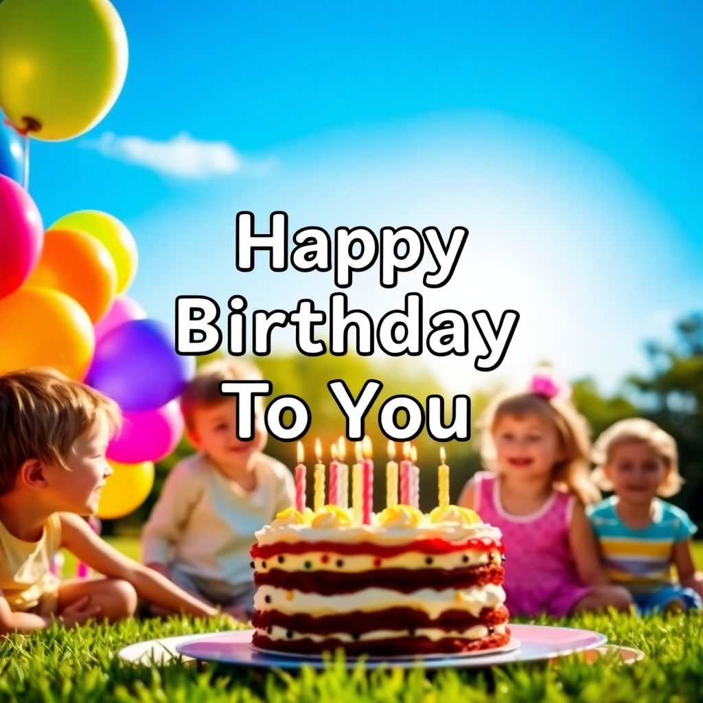 Happy Birthday To You