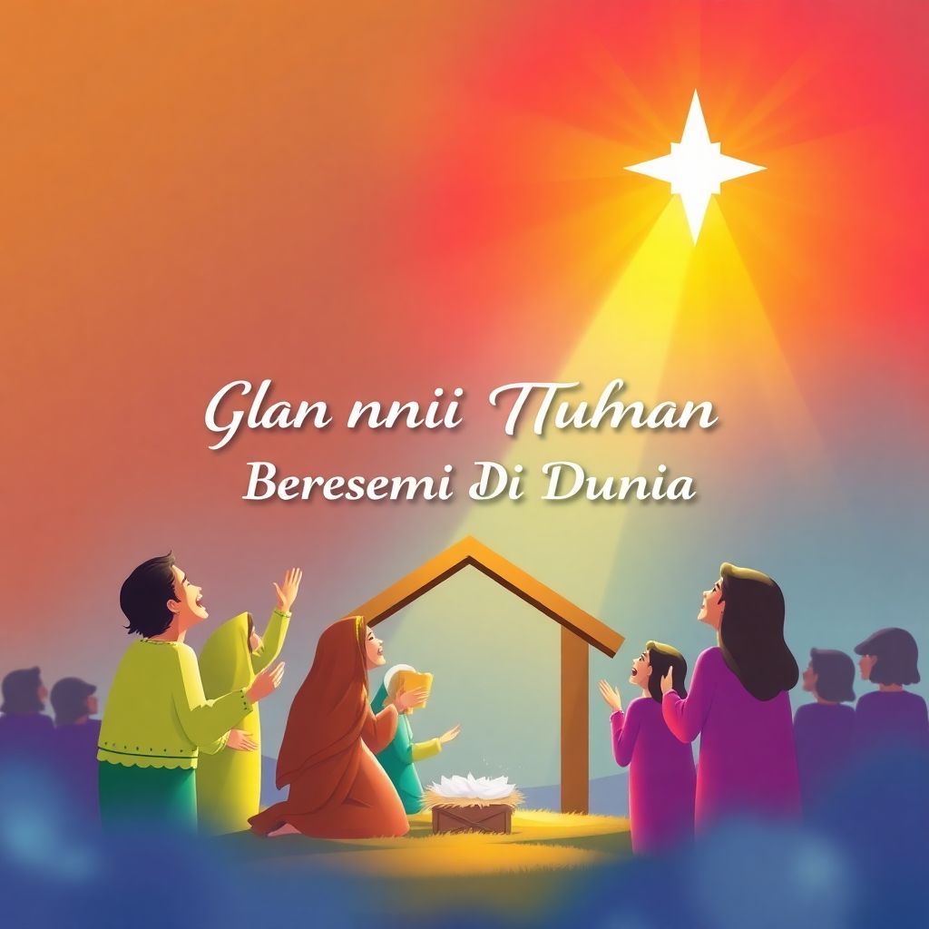 Gloria Damai Tuhan Bersemi Di Dunia