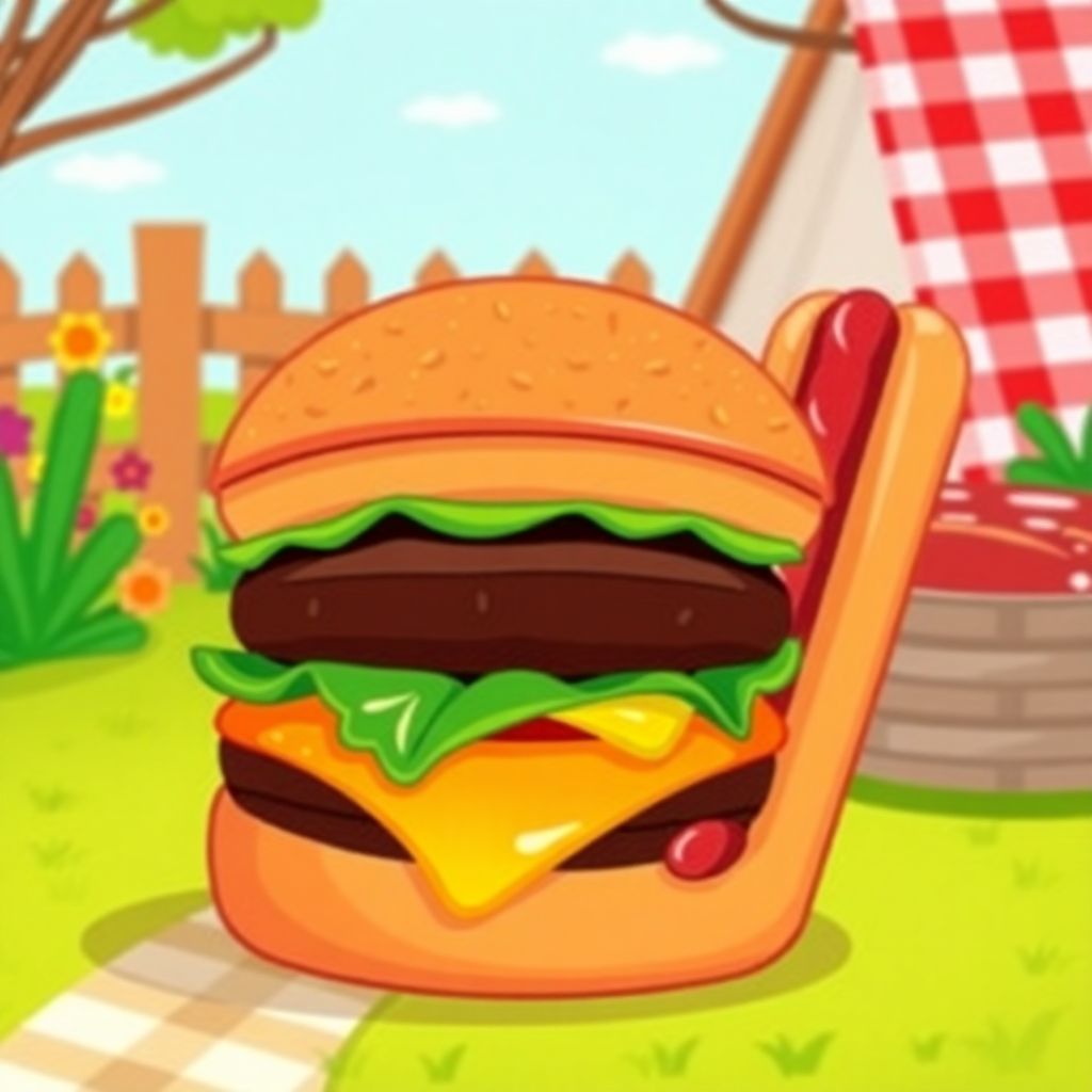 Burgers and Hotdogs on the Grill Tonight