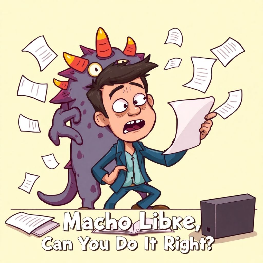 Macho Libre, Can You Do It Right?