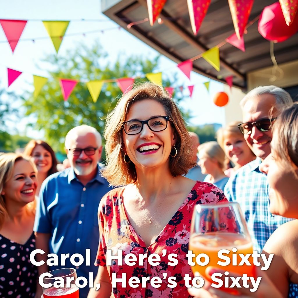Carol, Here's to Sixty