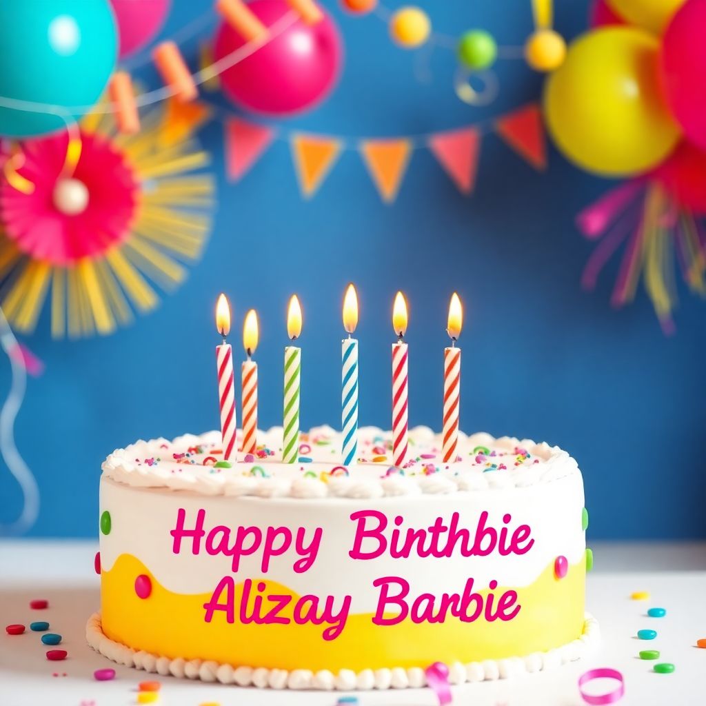 Happy Birthday Alizay Barbie