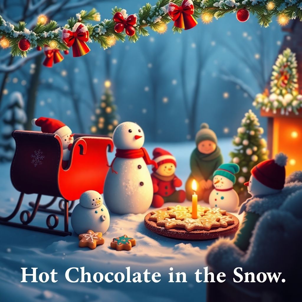 Hot Chocolate In The Snow