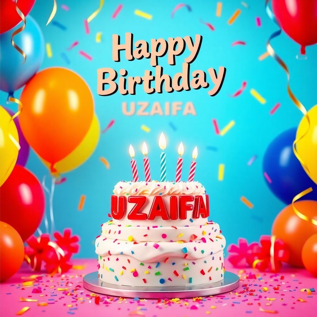 Happy Birthday UZAIFA