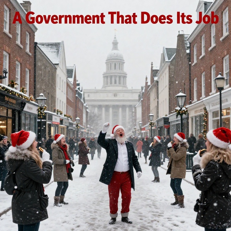 A Government That Does Its Job