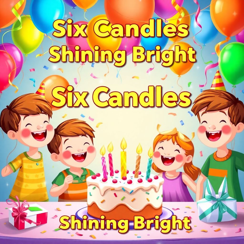 Six Candles Shining Bright