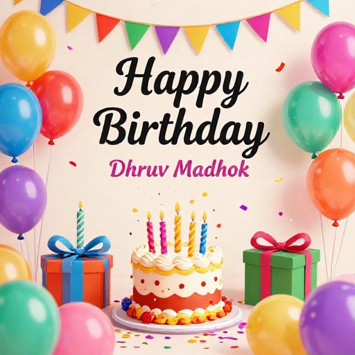Happy Birthday Dhruv Madhok