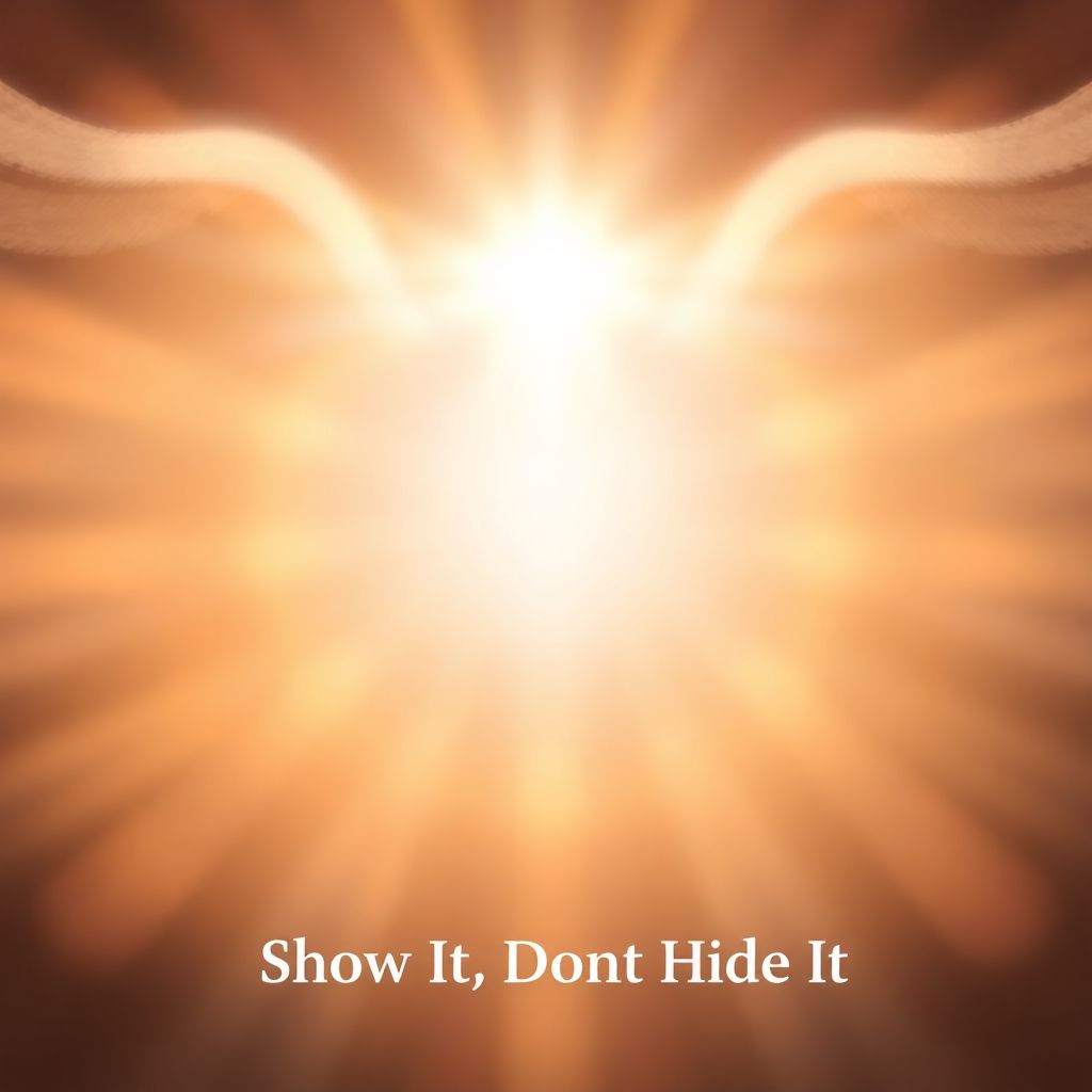 Show It, Don't Hide It