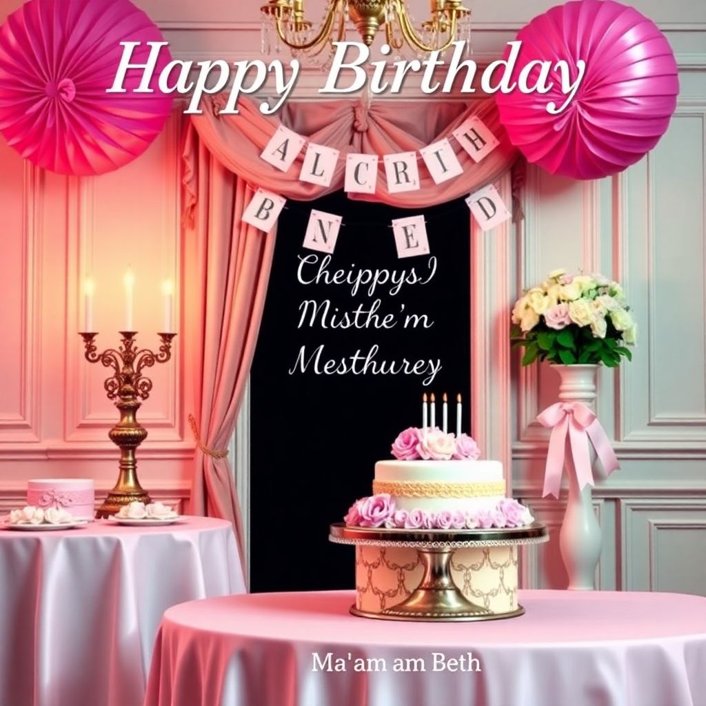 Happy Birthday Ma'am Beth