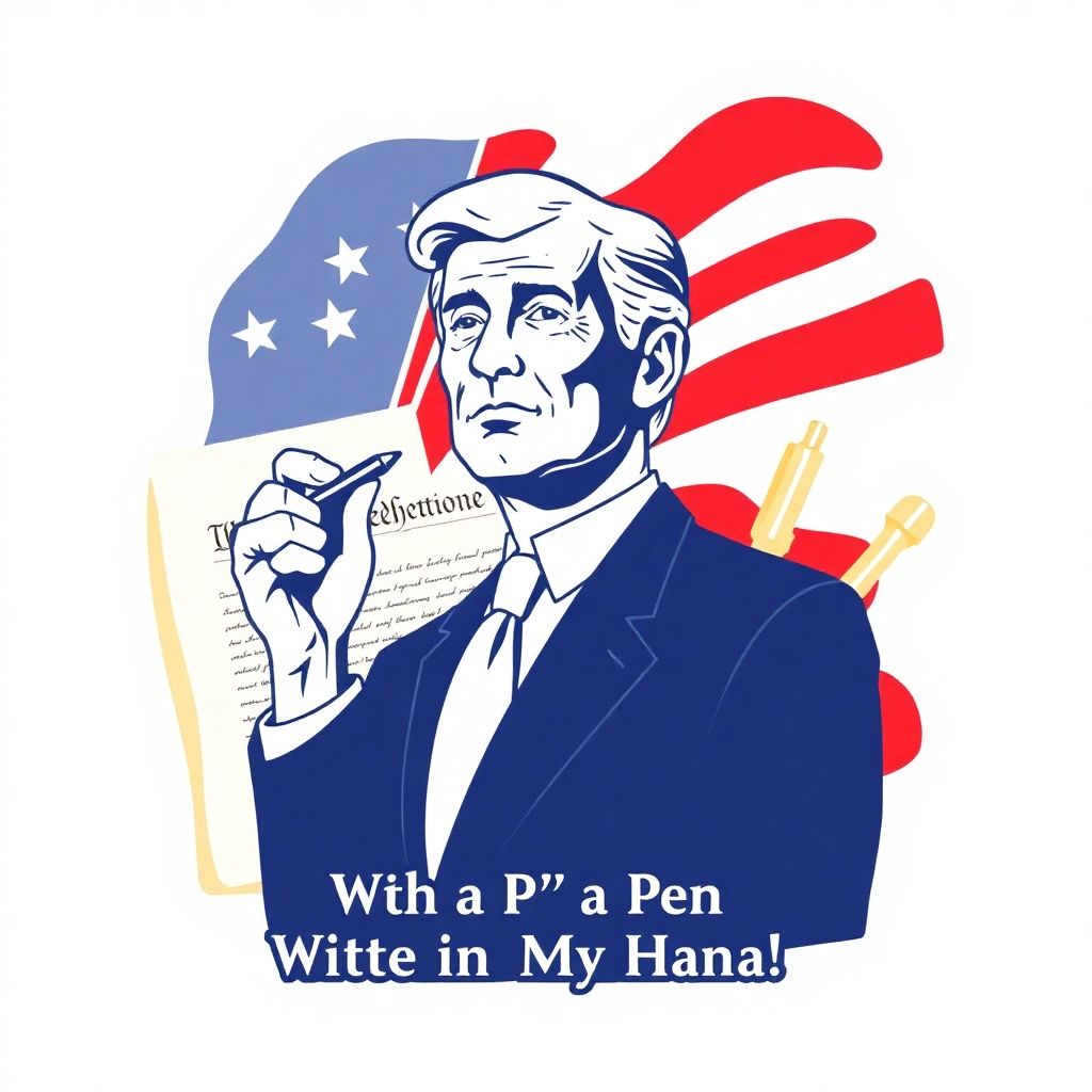 With a Pen in My Hand